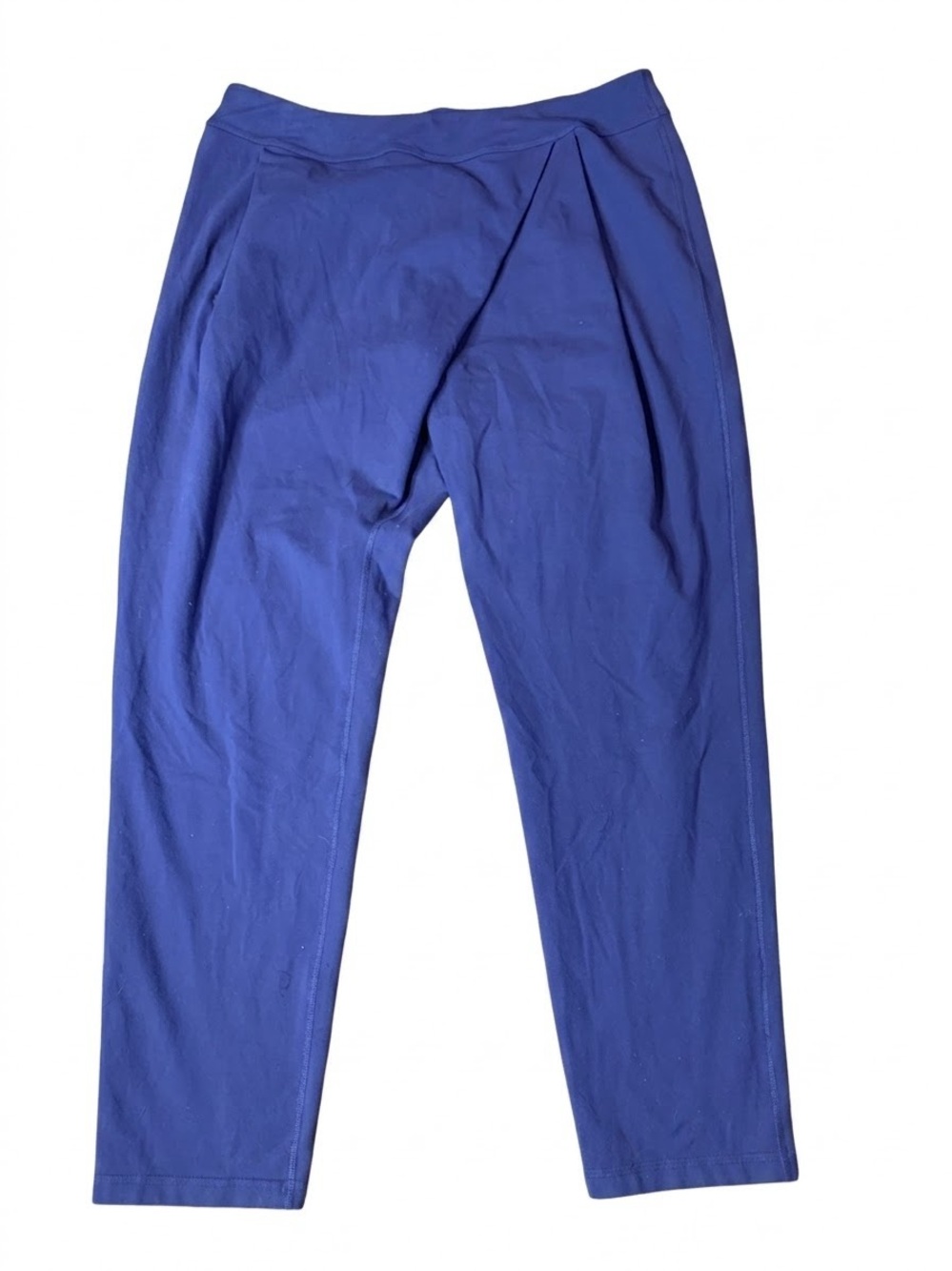 Lululemon Purple Noir Pleated High-Rise Wide Leg Cropped Pants Size 10/12